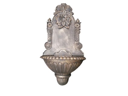 V/4505  Litinová zahradní výlevka 79x41x22  cca 15kg bronzová