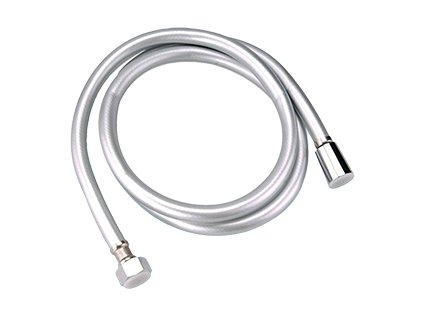 830249 Hadice sprchová rotační 360° PVC stříbrná 180cm