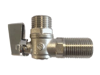 VR/5373 Rohový ventil kulový 1/2"x1/2" s prodlouženým připojením