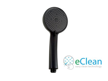 S/5412 Ruční sprcha ČERNÁ MAT 5 ti polohová