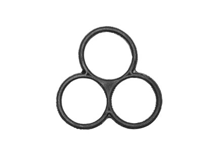 PA/451   Trojité těsnění kartuše 91102  těsnění Paffoni  pryž