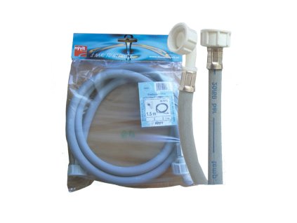 H/582  4m pračková hadice napouštěcí s kolínkem