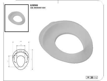 S/959  T3546 WC sedátko dětská vložka plast SAM Holding