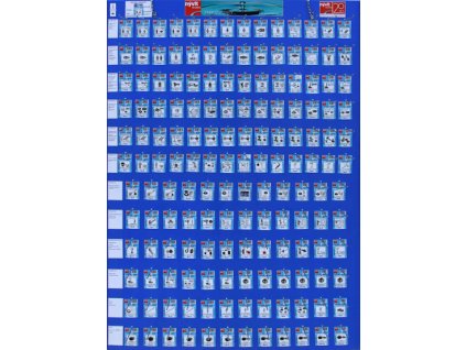 Panel VELKÝ NA VÝŠKU  v.150 x š.105 cm osazený  5ks od sady