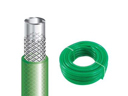 R/1651  Hadice zahradní zel/průhl. HOBBY  3/4  50m