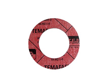 přírubové těsnění DN250 PN   6  síla 3mm TEMAFAST 275x317x3