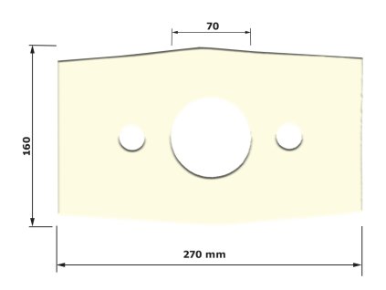 G4/99  Těsnění mezi WC kombi nádrž a mísu  typ C  pěnový poreten