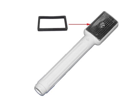 A3/10   52x32x3 těsnění do ruční sprchy  obdélník pryž