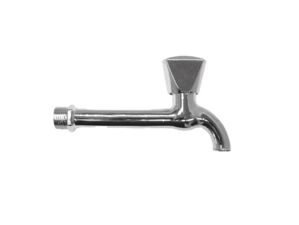 02060 Ventil na studenou vodu stěnový 1/2 ramínko 150mm CHROM