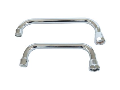 R/1878  Ramínko universální 18mm 18cm CHROM U horní