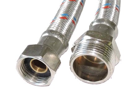 H/2838-20   Nerez  hadice 13x18 Š 3/4 x 1/2 M 20cm