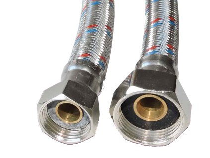 H/2840-40   Nerez  hadice 13x18 M 1/2x3/4 M 40cm