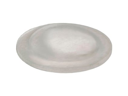 BS - 40   Samolepící doraz  půlkulaté prům 6,4 v. 1,6 čirý