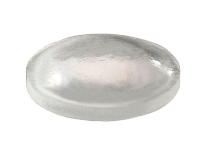 BS - 27   Samolepící doraz  půlkulaté prům 7,9 v. 2,2 čirý