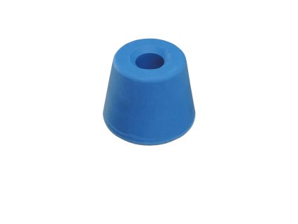 K2/699M Zarážka dveří střední modrá pryž 35x27mm