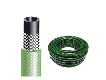 R/1983  Hadice HOBBY  černozelená  3/4  50 m