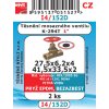 I4/152D   SADA 1" na šroubení mosazných ventilů K294T 2ks