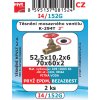 I4/152G  SADA 2" na šroubení mosazných ventilů K294T 2ks