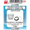 L1/4286  SADA těsnění matice WC T-2448/I05 2ks