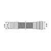 R/4184  Připojovací flexibilní hadice DN 50 250mm