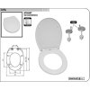 S/2486  WC sedátko  LIVIA (soft close)