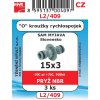 L2/409   SADA 15x3  O kroužky do rychlospojek pryž NBR 3ks
