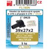F1/80N SADA 39x27x2 těsnění hadicových spojek DN25 Multiflex 5ks
