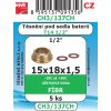 CH3/137CH SADA fíbr 1/2 T14  15x18x1,5  5ks
