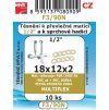 F3/90N SADA těsnění 18,5x12x2 převlečný matic1/2  multiflex 10ks