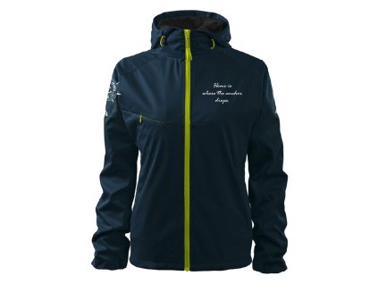 Softshell bunda dámská Navy blue