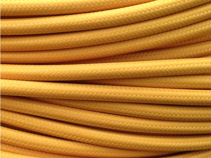 kabel 3 x 0,75mm starozlatá