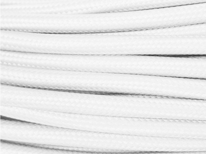 kabel 3 x 0,75mm bílý