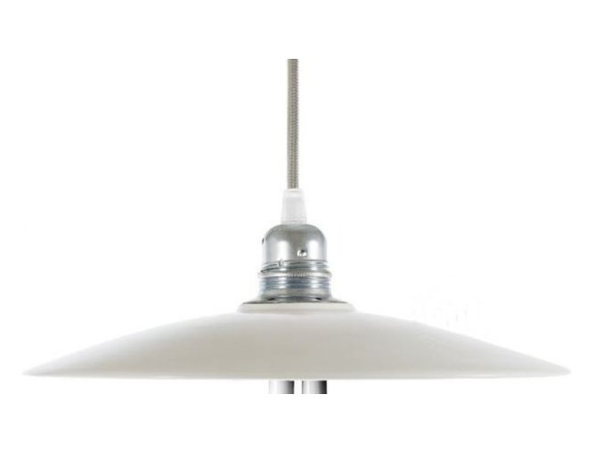 Keramické stínidlo bílé