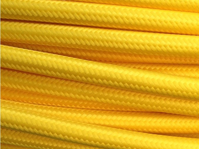 kabel žlutý 4 x 0,75mm