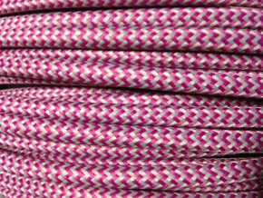 kabel 3 x 1mm růžovo šedý CIKCAK