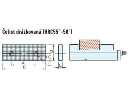 RJ-160V čelist