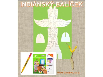 kolaz indiansky balicek 3