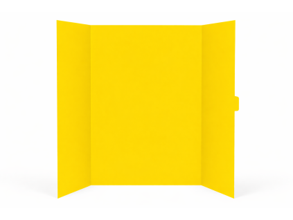 Projektová tabule 120 x 90 cm žlutá