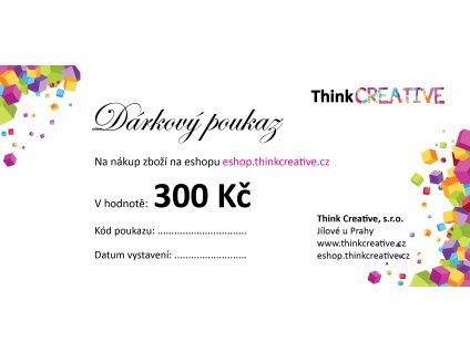 Think Darkovy poukaz 300 (2)