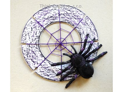 kruh zarezy pavucina pavouk