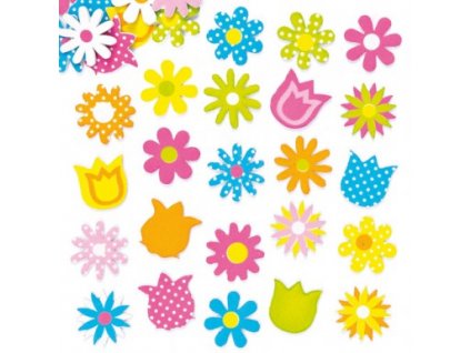 spring flower foam stickers AF298X