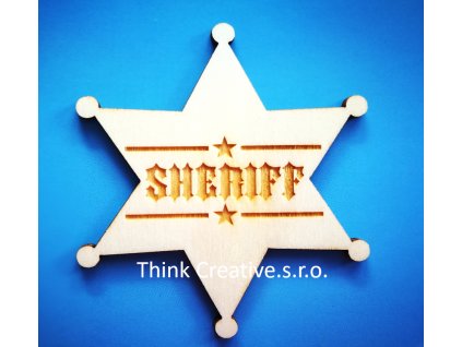 Sherif hvezda Think Creative, s.r.o.