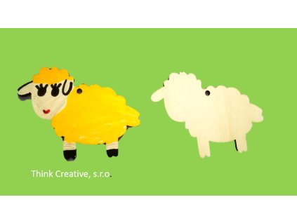 Ovecka drevena Think Creative, s.r.o.