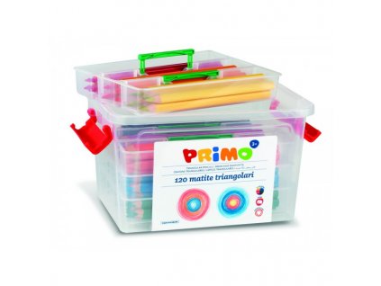pastelky trojboke jumbo primo 120ks pp box