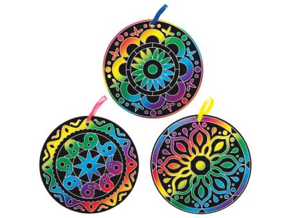 Mandala vyskrabavaci