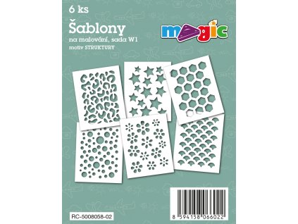 papirove sablony magic sada w1