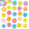 spring flower foam stickers AF298X