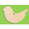 Ptáček dřevěný výřez Think Creative, s.r.o.