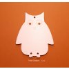 Sovička závěs (13 cm) - dřevěný výřez