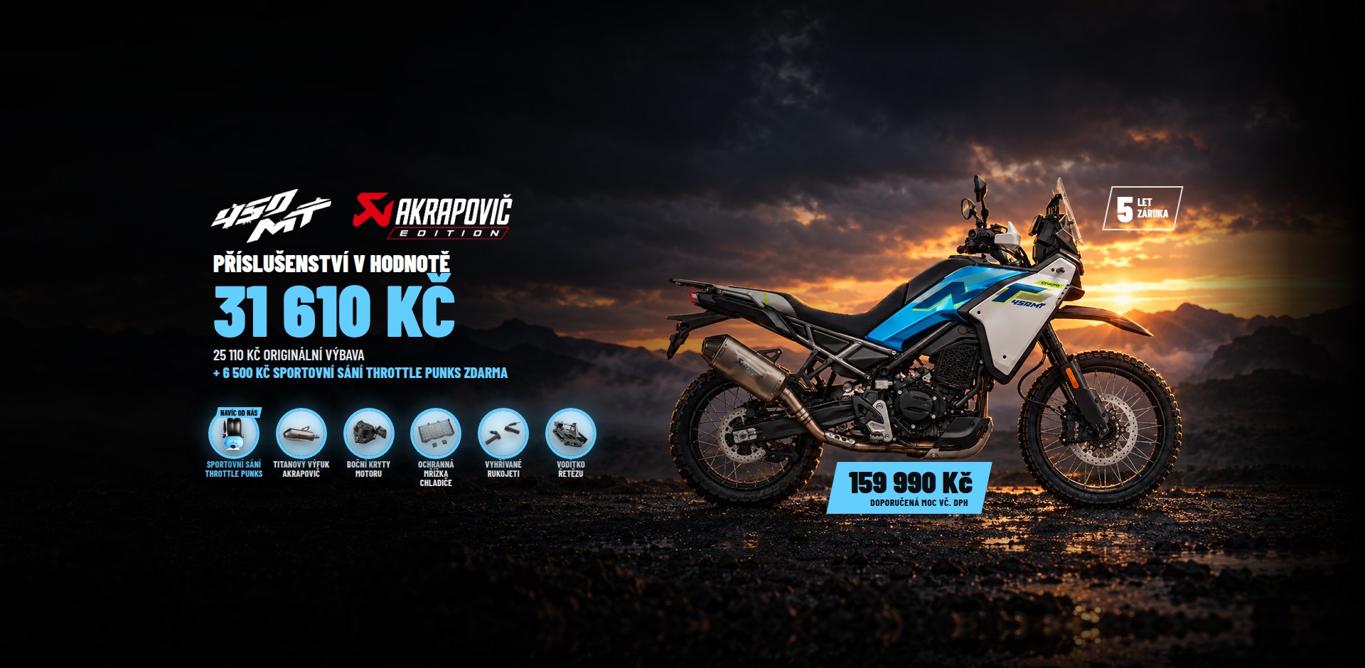 CFMOTO 450MT akce